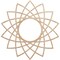 Ekena Millwork Eleanor Wood Fretwork Pierced Ceiling Medallion, Alder, 18"OD x 6 7/8"ID x 1/4"T CMWP18X18X0250EAAL - alternate 1
